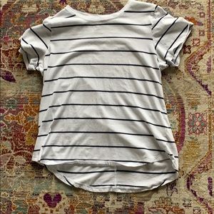 Black and white stripes tshirt